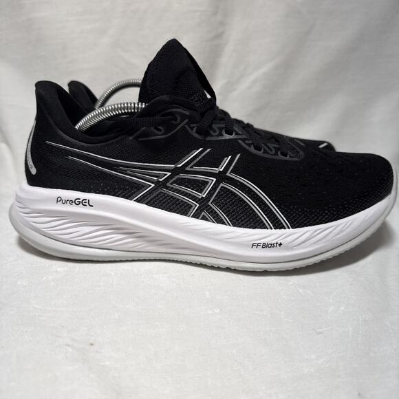 Asics Gel Cumulus 26 Men’s Black Running Shoes Sneakers Size 12 PureGEL FF Blast